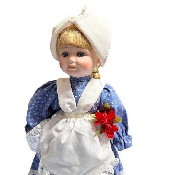 Vintage 1994 House of Lloyd Private Collection Jana Dutch Girl Porcelain Doll - Picture 1 of 10